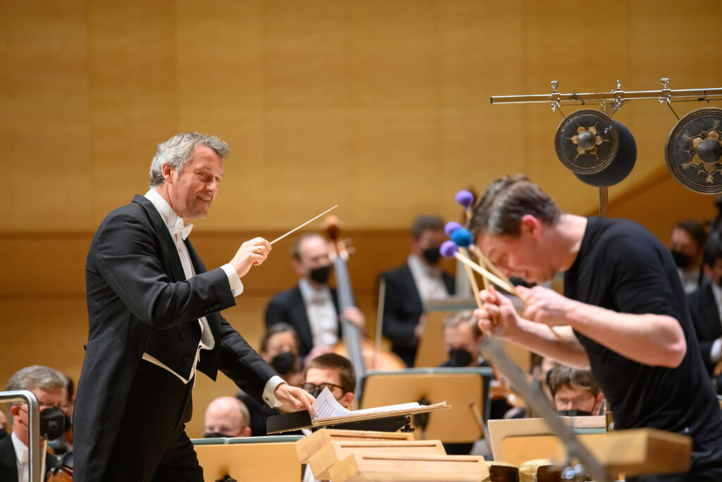 Markus Poschner, Martin Grubinger und Bruckner Orchester Linz, Philharmonie Essen, 2022